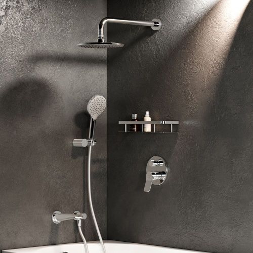 Душевая система Am.Pm X-Joy FB85A3RH10 встраиваемая в стену цвет хром