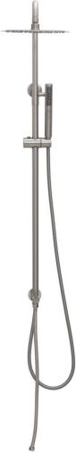 Душевая стойка Allen Brau Priority 5.31031-BN настенная цвет нержавеющая сталь - фото 5