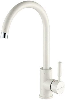 Смеситель для кухни Paulmark HOLSTEIN Ho212063-331 на мойку белый