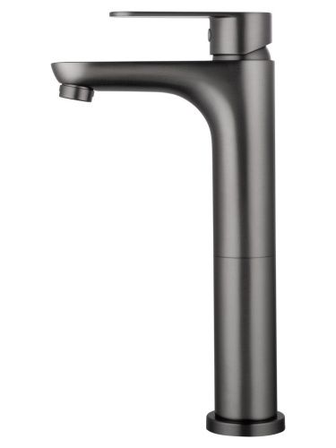 Смеситель для раковины Wonzon & Woghand Alfa WW-A40232-BGG на столешницу серый - фото 2