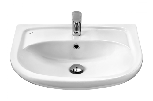 Раковина мебельная керамическая Santek Эллада 60 1.WH11.0.198 60х40 накладная цвет белый - фото 2