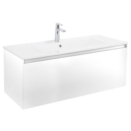 Тумба под раковину Art&Max Latina AM-Latina-1000-1C-SO-BM 100х50 подвесная цвет белый