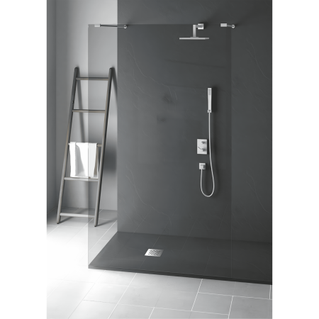 Душевой поддон RGW Stone Tray 14152912-02-11 90х120 искусственный камень серый без ножек