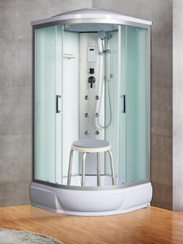 Душевая кабина River DUNAY 10000002231 90х90 четверть круга с крышей ориентация универсальная - фото 3