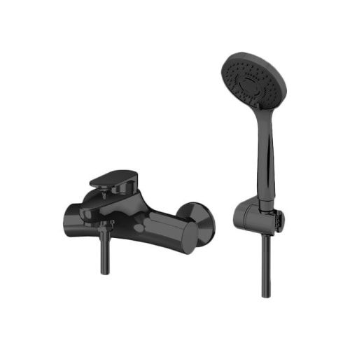 Смеситель Gattoni H2Omix7000 7000070NO настенный черный