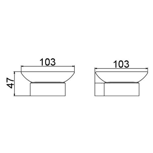 Мыльница Timo Selene 14022/03 - фото 3