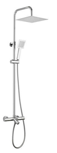 Душевая стойка AQG 20WBC25OLB02 настенная цвет хром