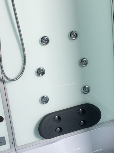 Душевой бокс River WISLA 10000002110 170х80 стекло тонированное профиль хром - фото 5