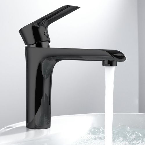 Смеситель Vincea Esse VBF-1E1MB на раковину черный