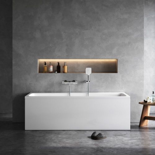 Ванна акриловая Am.Pm Func W84A-170-070W-A 170х70 пристенная прямоугольная без каркаса - фото 4