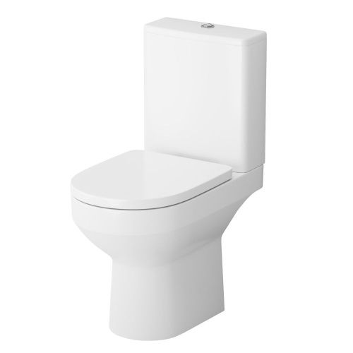 Унитаз напольный с бачком Am.Pm Spirit V2.0 C708600WH белый без сиденья безободковый каскадный смыв - фото 2