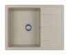 Кухонная мойка Misty Titan TIT-65х51-02 65х50 цвет бежевый поверхность матовая