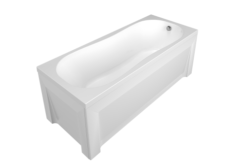 Ванна акриловая гидромассажная Timo INKA INKA1770-KT17-SPV1505-T-CM-FP17S 170х70 пристенная прямоугольная с каркасом - фото 4