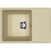 Кухонная мойка Ulgran Practik PR-M 600-002 60х40 цвет бежевый поверхность матовая