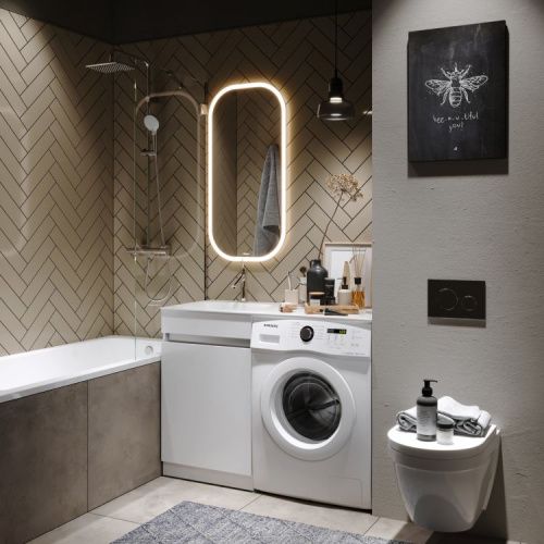 Зеркало с подсветкой Aqwella Y SOUL0255AH 60х100 - фото 2