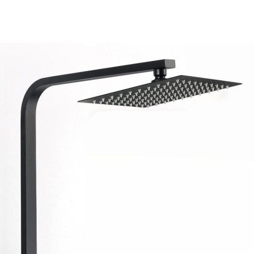 Душевая стойка D-Lin H10A24 настенная цвет черный - фото 5