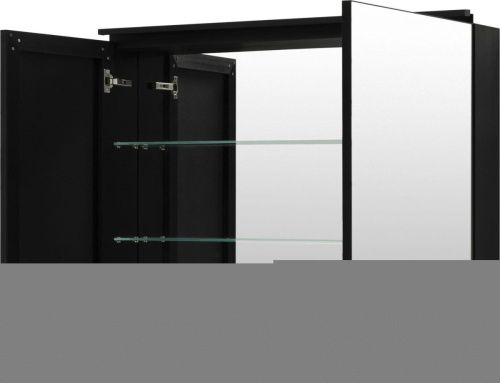 Зеркало-шкаф De Aqua Алюминиум 261761 100х80 подвесной - фото 2