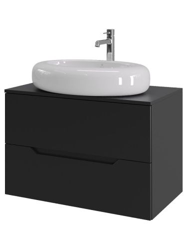 Тумба с раковиной Orange Line Li-80TubMDF+B08-640W 80х50