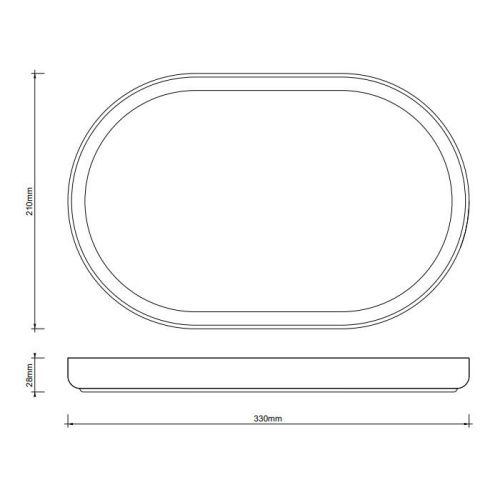 Поднос Decor Walther OF.LINE 671848 - фото 2