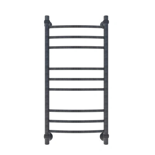 Полотенцесушитель водяной Veconi Nemi-A N8040GR-A 40х80 серый - фото 2