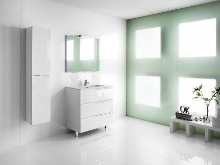 Тумба под раковину Roca Victoria Nord Ice Edition ZRU9302834 60х50 напольная цвет белый