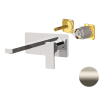 Смеситель для раковины Remer Absolute AU15KBXV встраиваемый в стену нержавеющая сталь