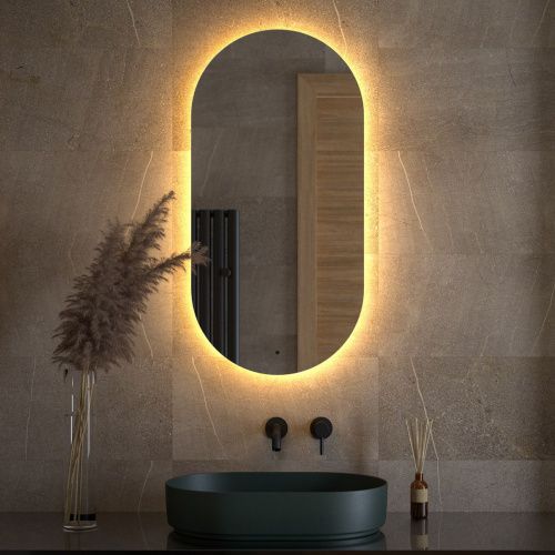 Зеркало с подсветкой Defesto OPTI DF 2914R 50х100 подвесное - фото 3