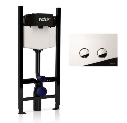 Клавиша смыва механическая Valsir P4 VS0869335 цвет хром - фото 2