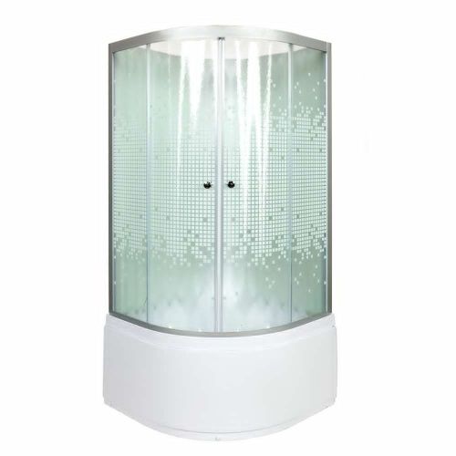 Душевая кабина AvaCan L910NGM 100х100 четверть круга без крыши ориентация универсальная - фото 2