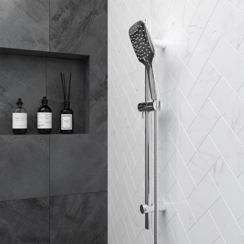 Душевой гарнитур Damixa Eclipse 931001000 настенный хром/серый - фото 3