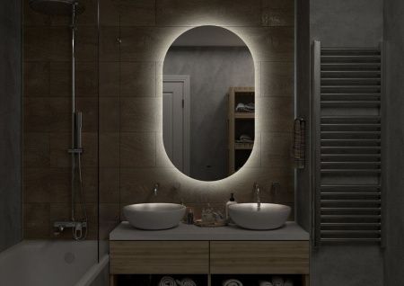 Зеркало Continent Fleur ЗЛП595 70х110 подвесное