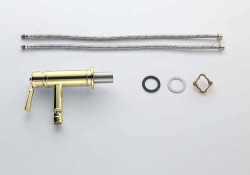 Смеситель Aquatek КЛАССИК AQ1518PG на биде золото - фото 5