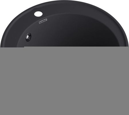 Кухонная мойка Granfest Quarz 08 черный 50х50 цвет черный поверхность матовая