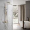 Душевая стойка Rose R3936G настенная цвет золото
