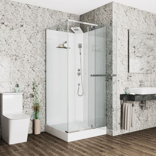 Душевая кабина Cerutti SPA MiMi90T 90х90 квадратная без крыши - фото 2