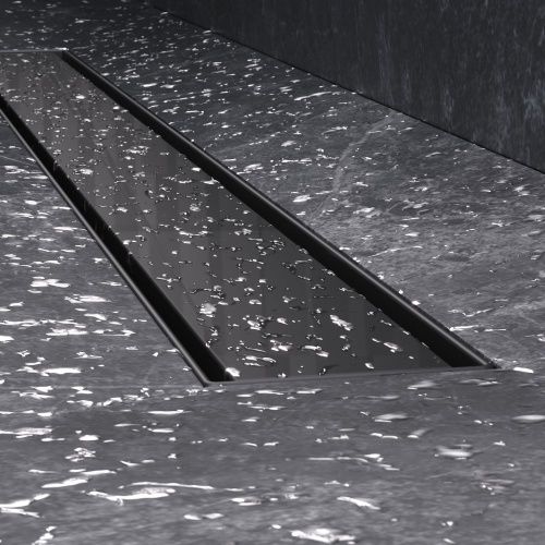 Душевой лоток Am.Pm MasterFlow W01SC-U11-080-04BM 80х10 черный - фото 5