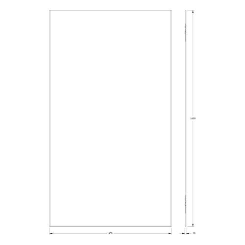 Зеркало Evoform Standard BY 0259 90х160 подвесное - фото 2