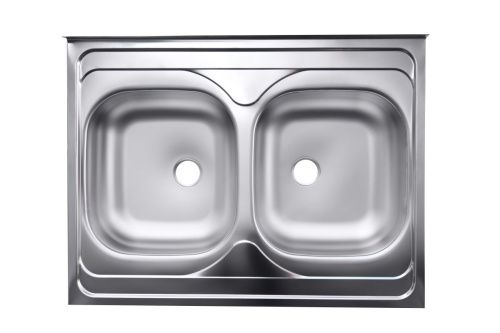Кухонная мойка Ukinox Стандарт STM800.600 20--6C 3C- 80х60 цвет нержавеющая сталь поверхность матовая - фото 2