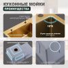 Кухонная мойка Splenka S705.7850.03 80х50 цвет золото поверхность матовая