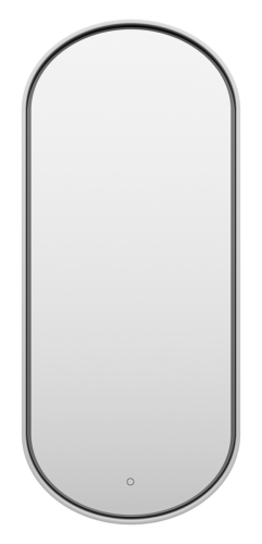 Зеркало с подсветкой Brevita Saturn SAT-Dro1-050-platinum 50х120 подвесное - фото 2