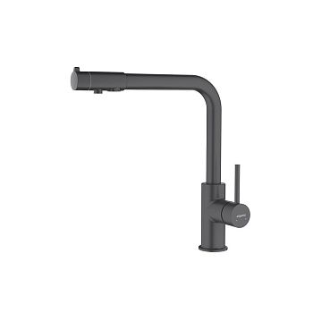 Смеситель для кухни Aquatek ЕВРОПА AQ1386MB на мойку черный