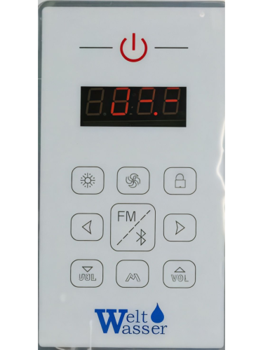 Душевая кабина WeltWasser WW500 10000003268 90х90 квадратная с крышей ориентация универсальная - фото 5