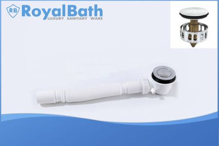 Сифон Royal Bath Sifon-knopka+gofra
