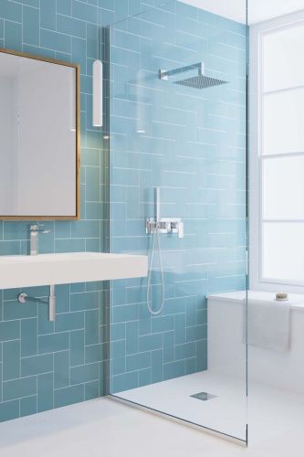 Душевая система AQG Bold 19BOLEC24002 встраиваемая в стену цвет хром - фото 3