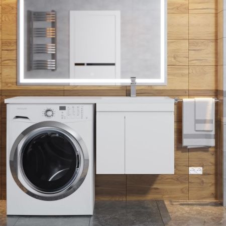 Тумба под раковину Uperwood Magenta 5930205159 50х50 подвесная цвет белый