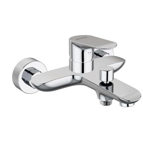 Смеситель для ванны и душа Damixa Palace Grand 461000000 настенный хром - фото 2