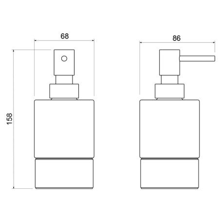 Дозатор Timo Saona 13239/00