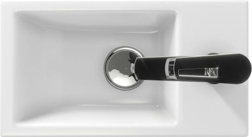 Раковина Cersanit Como UM-COM40/1 40х20 встраиваемая цвет белый - фото 2