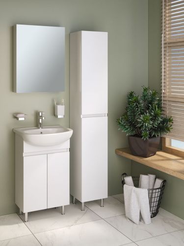 Зеркало-шкаф Runo ЛАДА 00-00001158 50х70 подвесной цвет белый - фото 3