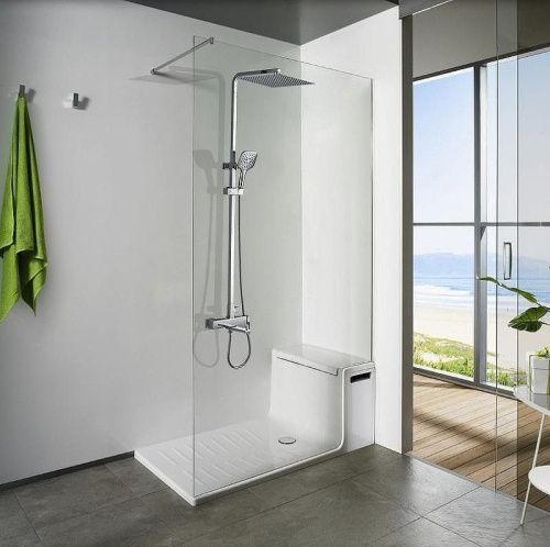 Душевая стойка ALMAes Tena TVZ-1826 настенная цвет хром - фото 3